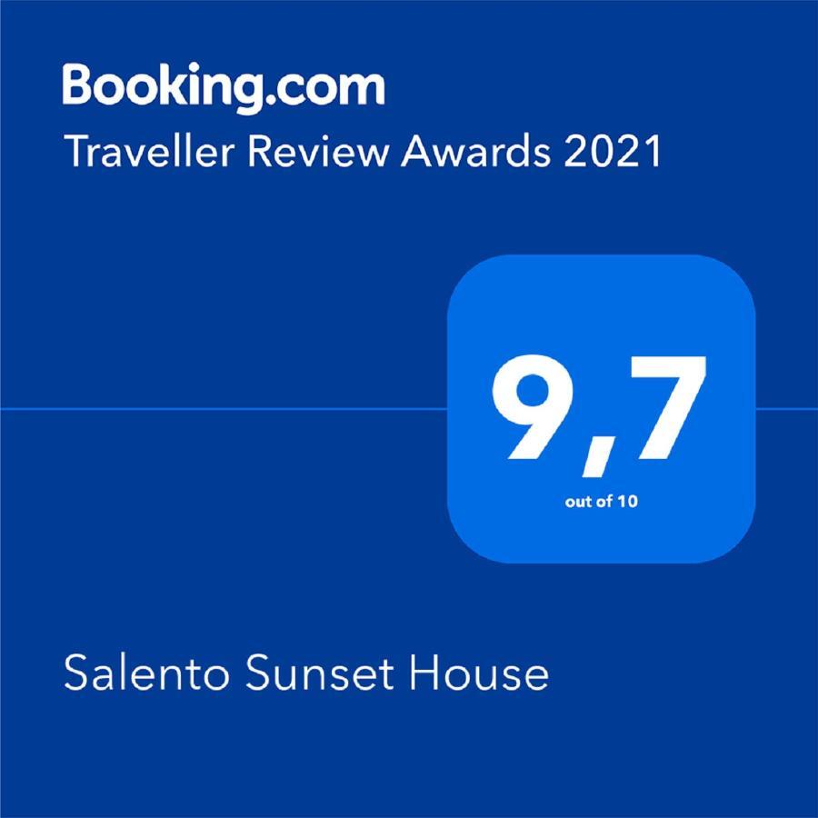プルサーノ Salento Sunset Houseヴィラ エクステリア 写真
